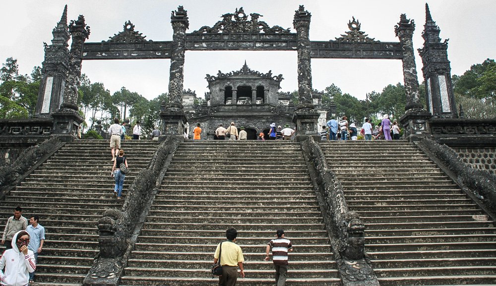 Entrance Gate of Khai Dinh Mausoleum